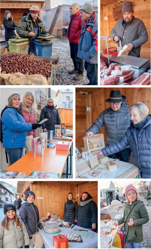 Den Besucherinnen und Besucher des Katharinamarkts in Schluderns bot sich ein vielfältiges und buntes Angebot