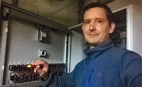 Stefan Greis ist auch diplomierter Heizkesselwärter