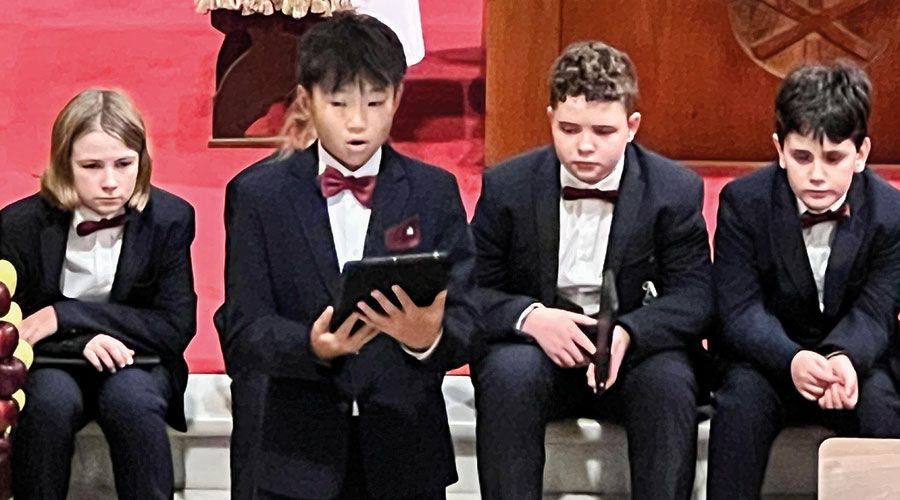 Erwin Li singt „Panis angelicus“ von Cèsar Franck (1822 – 1890)