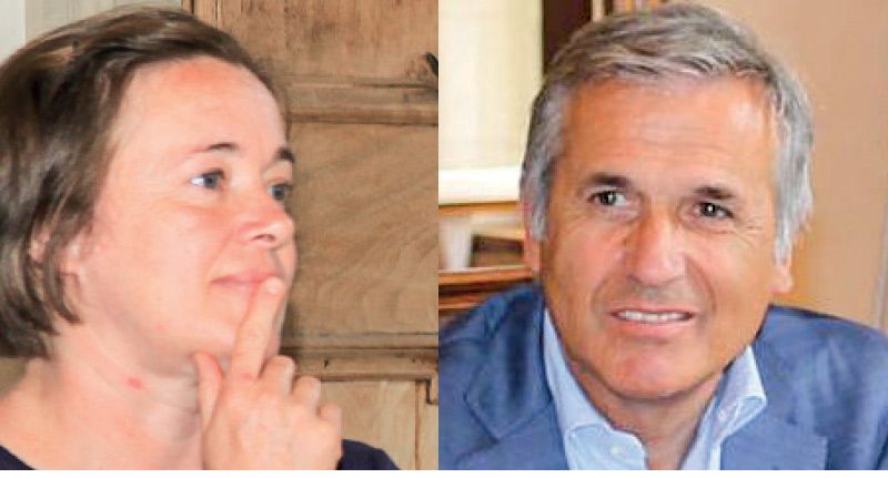Christine Kaaserer und Günther Bernhart werden als mögliche BM-Kandidaten in Schlanders genannt. Foto rechts: Foto: Alto Adige