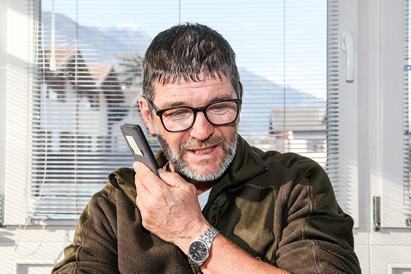 Der Revierleiter des Jagdreviers Latsch Michael Dietl: Keine Unterstützung vom Bezirksjägermeister und keine vom Jagdverband