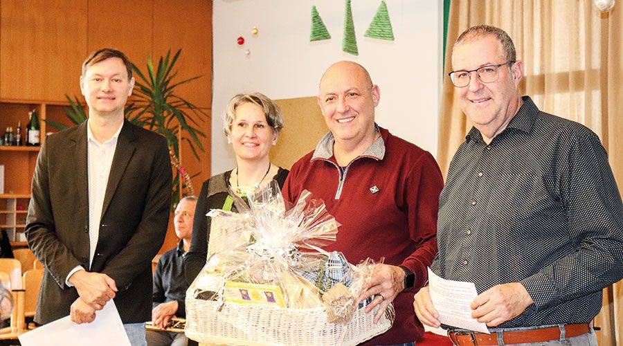 v. l. Martin Nagl, Christine Gruber, Markus und Georg Horrer