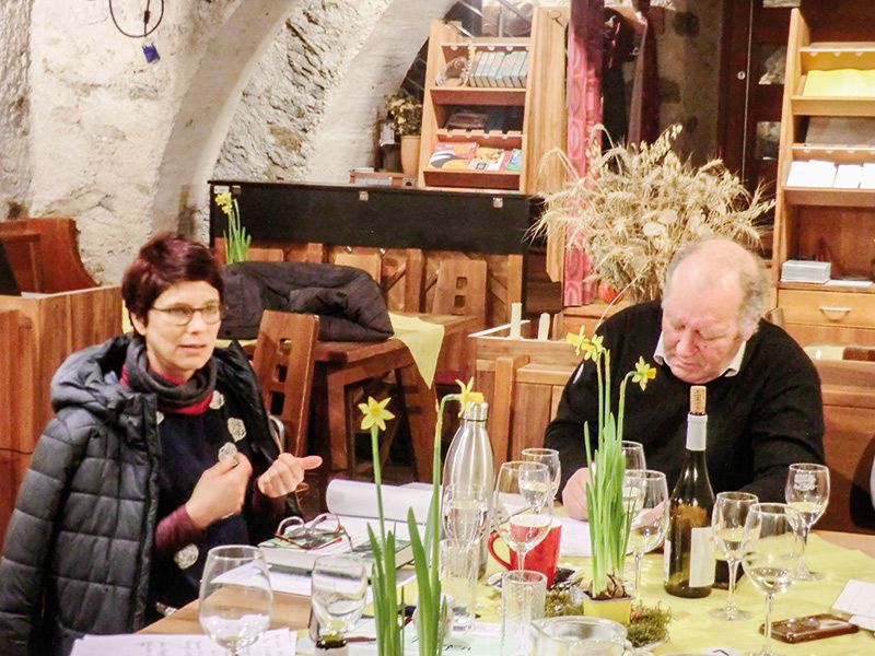 Silke Raffeiner und Karl Perfler