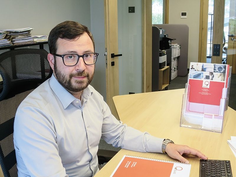 Andrea Mirandola, der Filialleiter von ELAS Schlanders