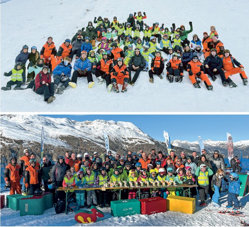 Der traditionelle Skikurs des ASC Schlanders in den Weihnachtsferien konnte heuer wieder organisiert werden: 41 Kinder nahmen teil und hatten viel Spaß und Freude auf den Skipisten von Schöneben