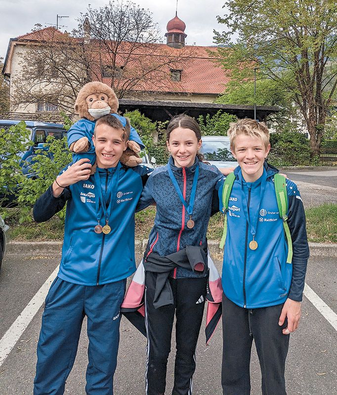 Jakob, Lisa und Gabriel