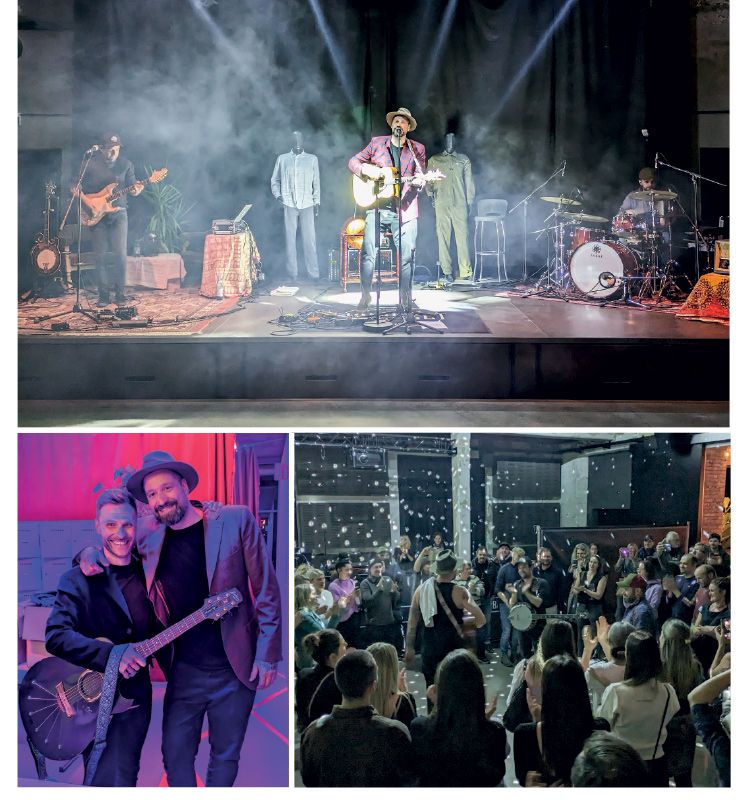 Zwei befreundete Musikgruppen begeistern mit einem gemeinsamen Konzert