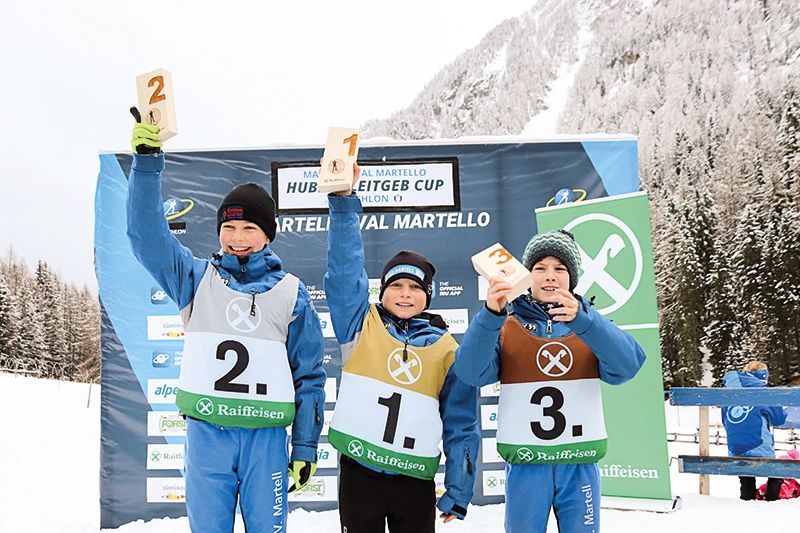 Dreifachsieg für ASV Martell U11 1. Weiss Karl 2. Steiner Raffaele und 3. Wielander Luis;