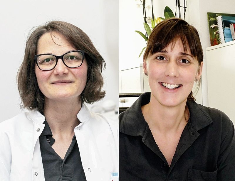 Dr. Sara Auer und Dr. Christine Arquin