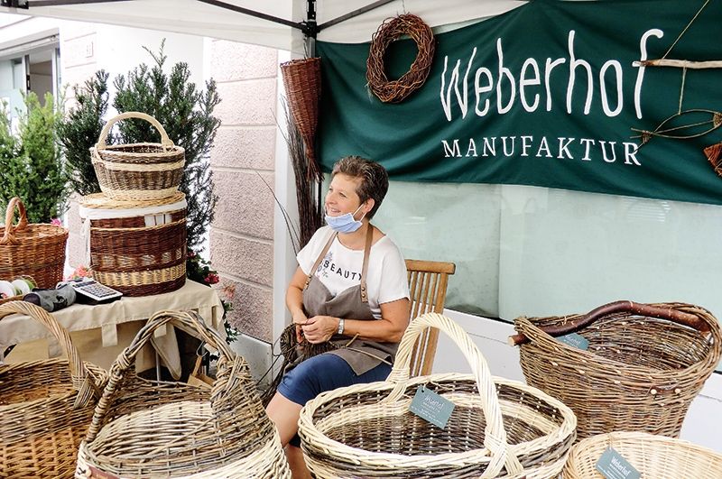 Irmgard Gurschler Klotz liebt das Marktleben