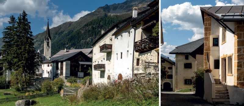 Guarda im Unterengadin ist ein so schönes Dorf, dass es den Wakker-Preis trägt und sein Ortsbild die Auszeichnung «von nationaler Bedeutung» erhielt