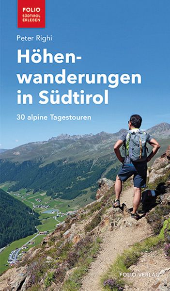 Peter Righi Höhenwanderungen in Südtirol 30 alpine Tagestouren 152 Seiten folio-Verlag ISBN 978-3-85256-857-7 Peter Righi, geboren 1965, lebt in Bozen und am Ritten. Er ist Touristiker, Publizist, Blogger und war viele Jahre als Tourenleiter im Südtiroler Alpenverein tätig. Er schreibt u. a. für das Magazin „Bergwelten“.