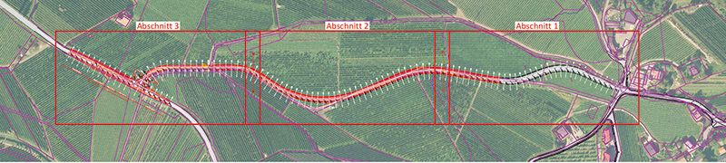Der Gemeinderat hat den Bauleitplan und den Landschaftsplan abgeändert und den Feldweg als Gemeindestraße Typ A eingetragen