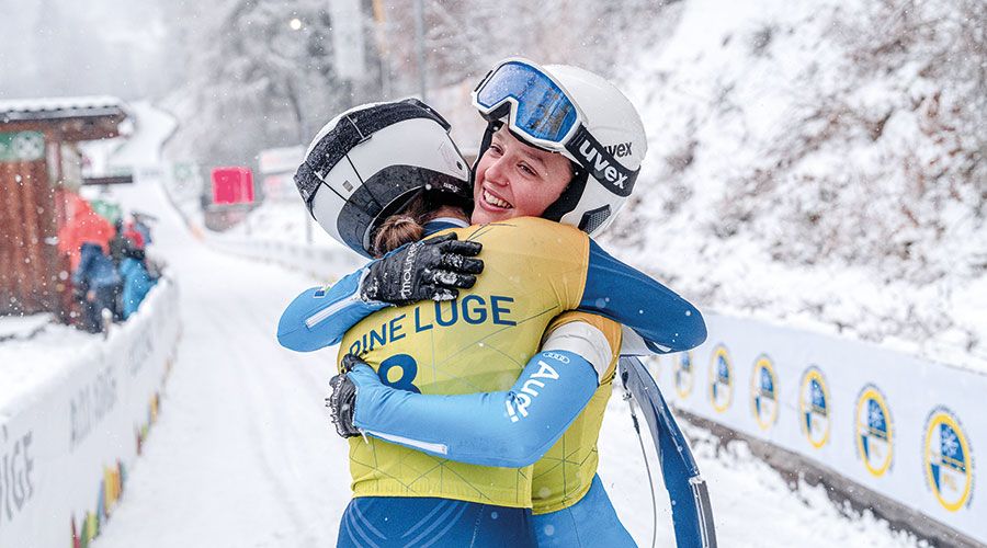 Pure Emotionen im Zielgelände: Die 16-jährige Nina Castiglioni sicherte sich den Europameistertitel