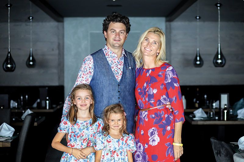 Schöner Erfolg für Lukas und Marion Gerstl (im Bild mit ihren Töchtern)