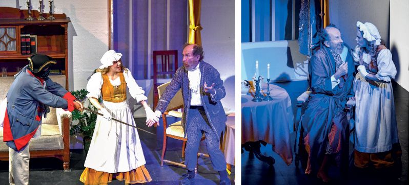 Szenen aus „la serva padrona“