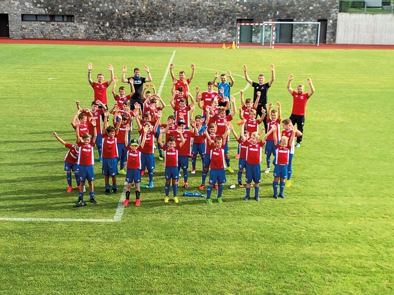 Insgesamt haben 33 Nachwuchsspieler am Camp teilgenommen