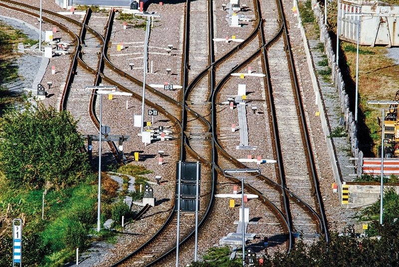 Der Malser Bahnhof als Metapher.