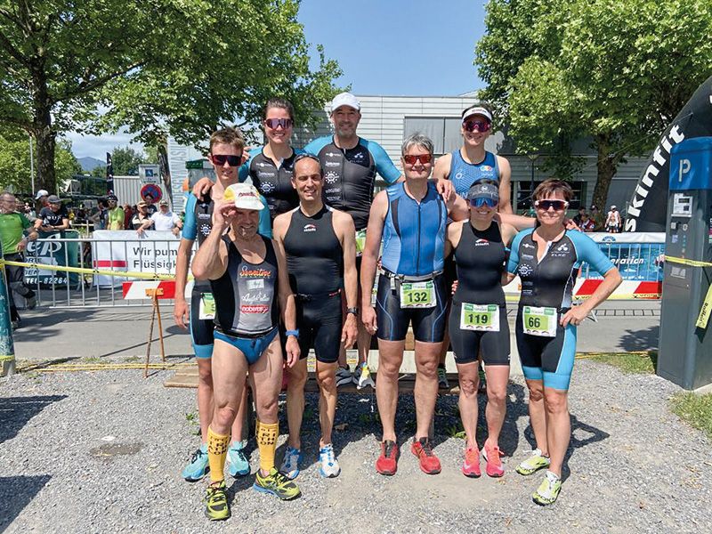 Einige Malser Athleten