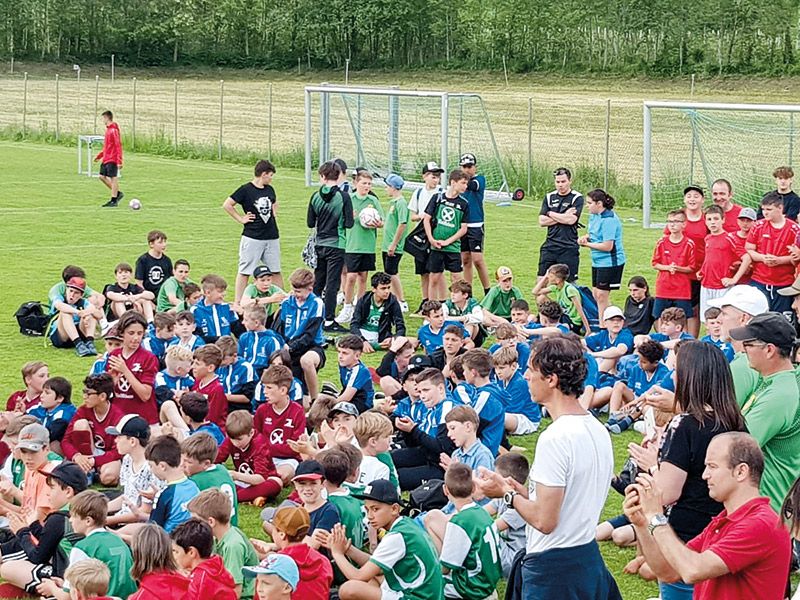 Kurze Ruhepause bei den Finalspielen 2023