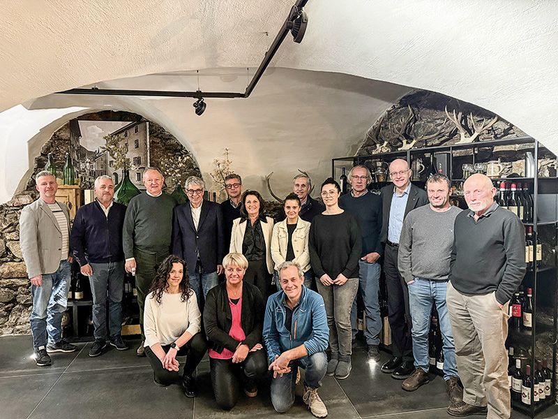 Der neue SWR-Bezirksausschuss Vinschgau