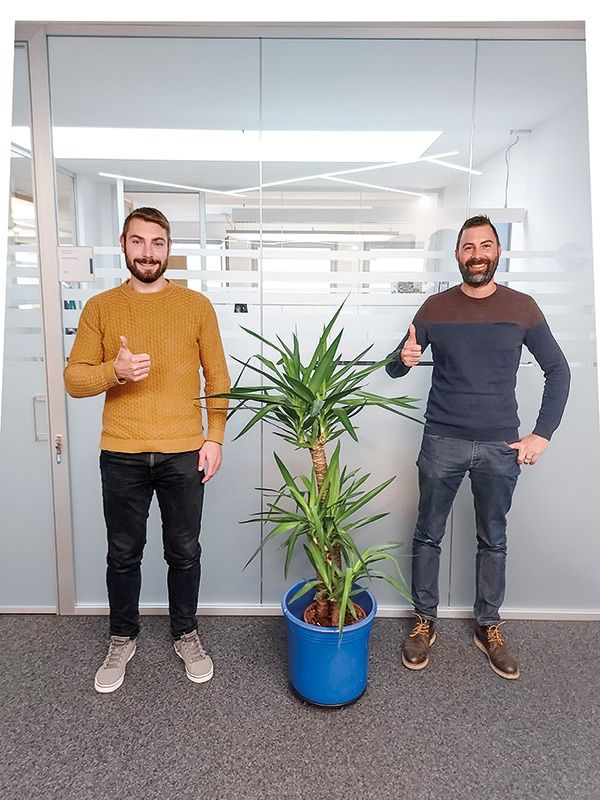 Martin Psenner (l.) und Roland Zischg