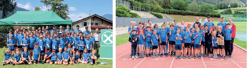 Leichtathletikcamp Latsch und in Mals