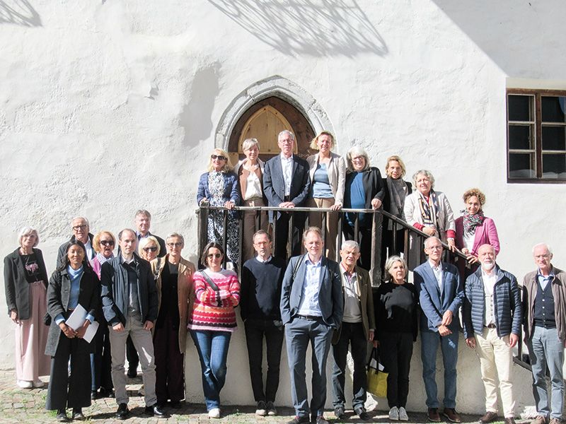 Teilnehmer:innen der 27. Klausurgespräche im Kloster Marienberg