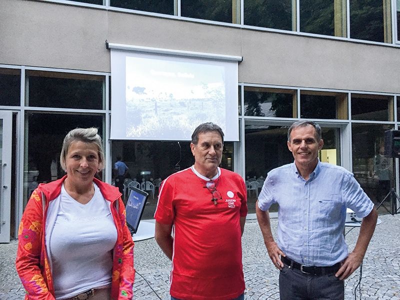 v.l.: Sonja Platzer, Reinhard Zangerle und Richard Theiner