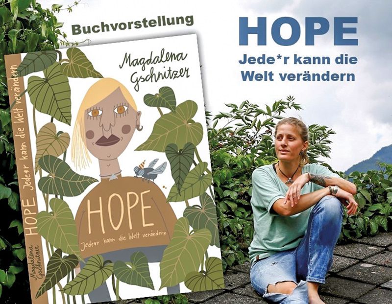 Die Umweltaktivistin Magdalena Gschnitzer erzählte über ihre Leben, zeigte Filme und las aus ihrem neuen Buch „Hope Jeder kann die Welt verändern“ vor. Organisiert wurde die Buchvorstellung von der Bibliothek Laas, vom Bildungsausschuss und dem Katholischen Familienverband.