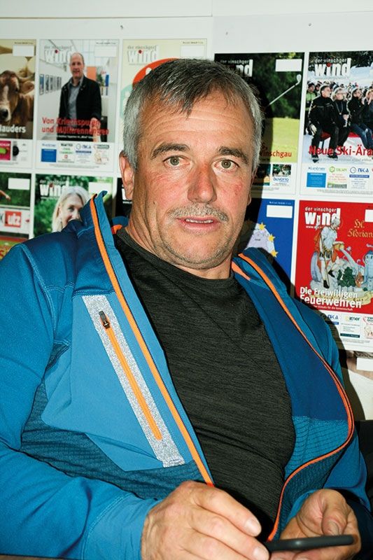 Martin Rinner aus Latsch ist seit 2018 VSS-Bezirksleiter im Vinschgau
