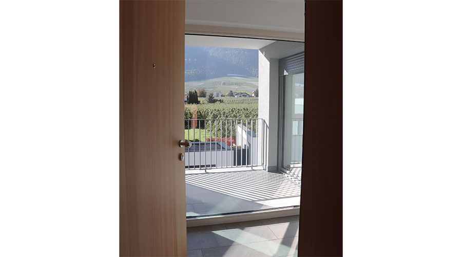 Insgesamt acht Wohnungen beherbergt das Kondominium „Kreuzbichl“ des Sozialen Wohnbaus. Das Raumangebot und die Ausrichtung varrieren je nach Größe der Wohnungen.