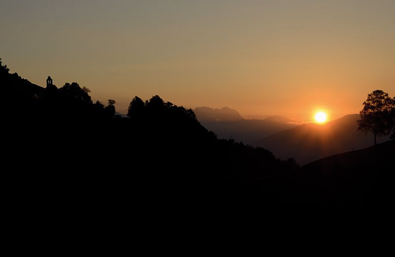 Morgens um sieben.