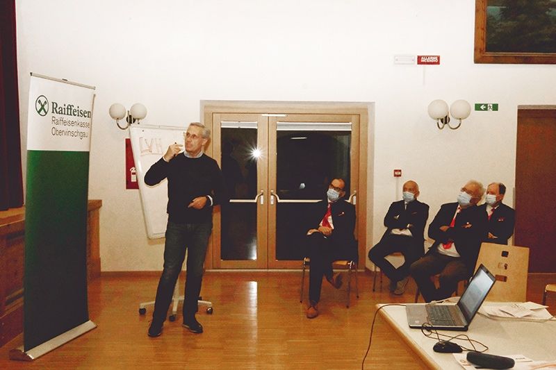 Die Referenten v.l.: Günther Platter, Gerhard Stecher, Peter Kofler, Luis Pobitzer und Franz Punter