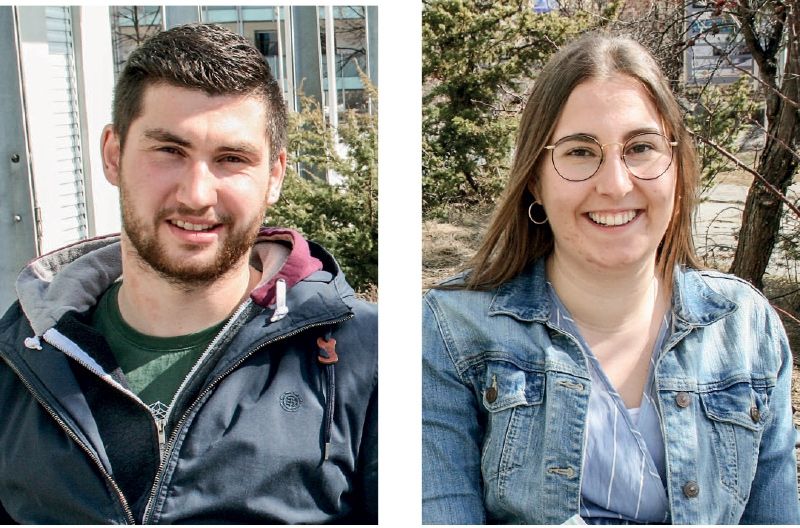 Bezirksobmann SBJ Fabian Brenner (Stilfs); Die SBJ Bezirksleiterin Anna Rainalter (Latsch)