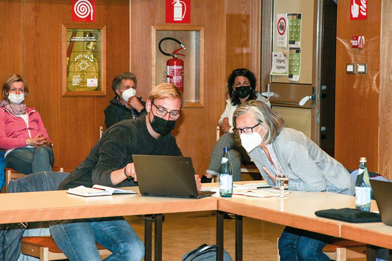 Benjamin Schupfer und Monika Pföstl von der neuen Bürgerliste: Schön, dass Interesse an einer technischen und wirtschaftlichen Prüfung in Richtung Strom-Genossenschaft da ist