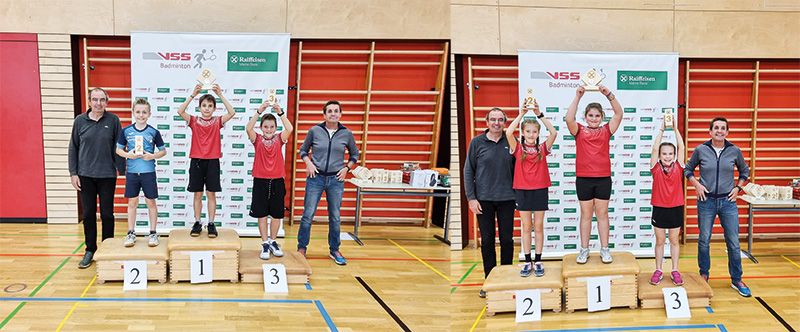 Siegerehrung U13 Buben und U11 Mädchen