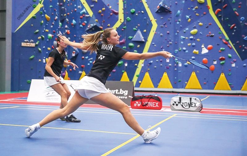 Judith Mair mit voller Konzentration beim „Bulgarian International