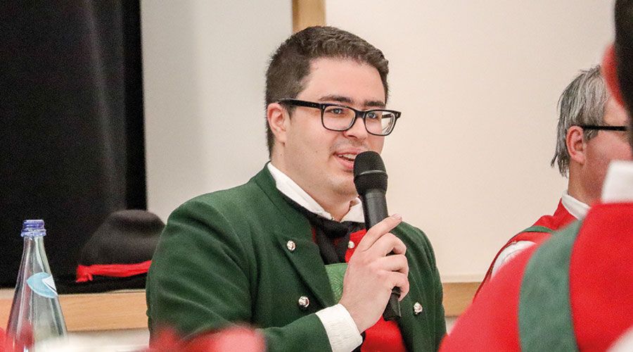 Bezirksobmann Sebastian  Prieth