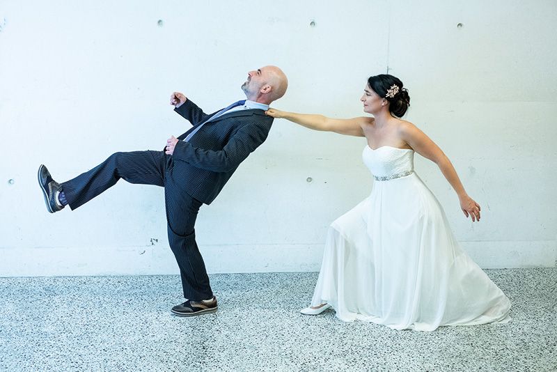 Michael Stauder als Bill und Michaela Rainer Lingg als Rachel