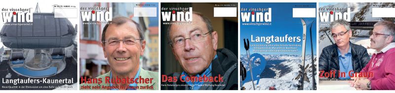 Titelbilder Verbindung Kaunertal-Langtaufers