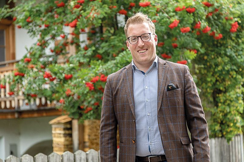 Der Schnalser HGV-Obmann Benjamin Raffeiner: Wir haben kulinarisch viele Möglichkeiten