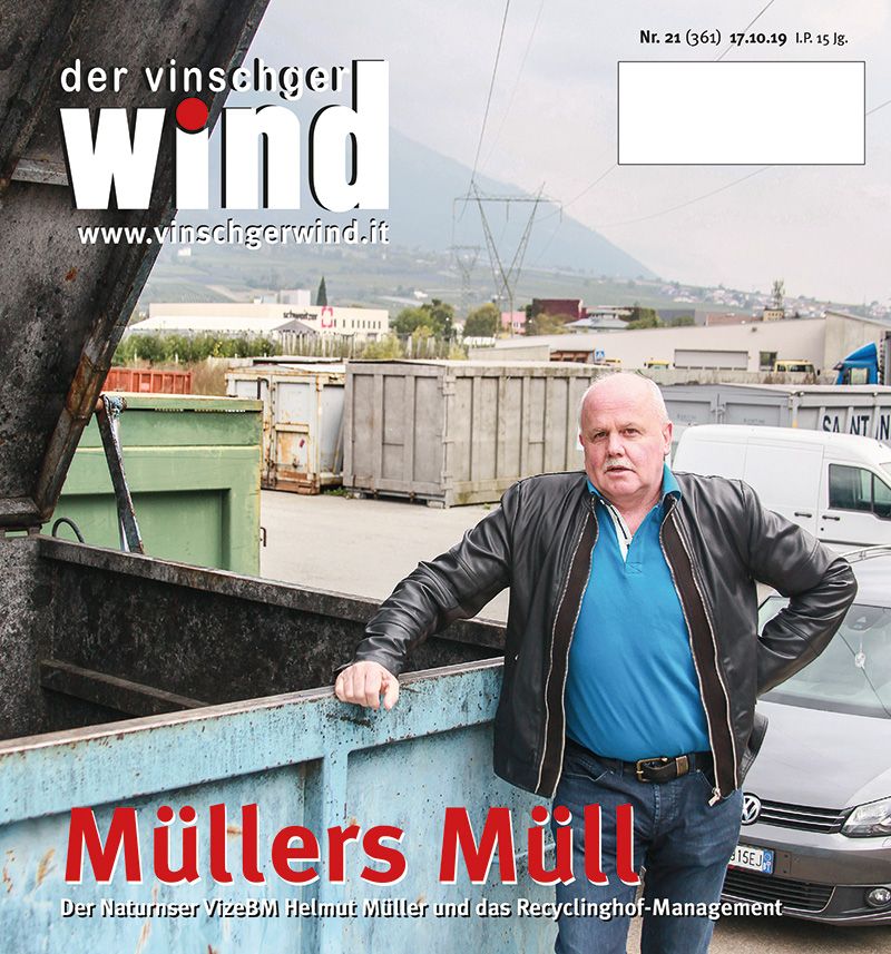 Der für den Recyclinghof zuständige Referent Helmut Müller: „Ich bin erst zufrieden, wenn der neue Recyclinghof steht.“