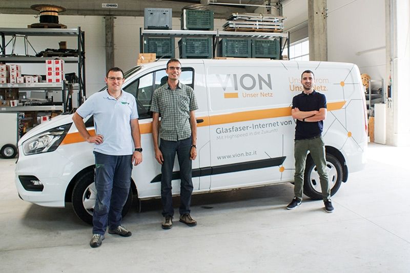 v.l.: Robert Telser, Andreas Prieth, Andreas Folie