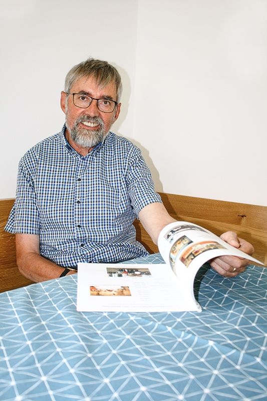 I hon oft aus dr Noat a Tugend gmocht unt olle Chancen gnutzt, dia sich miar boutn hobm Hartmann Köfler, geboren 1951, Prad am Stilfserjoch