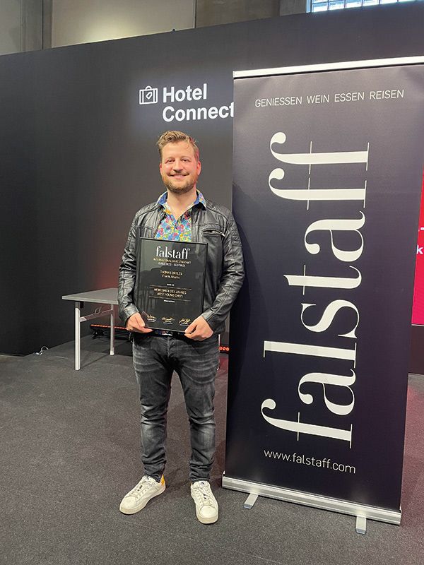 Thomas Ortler (Flurin, Glurns) freut sich als Newcomer des Jahres über den Kategoriesieg. Foto privat