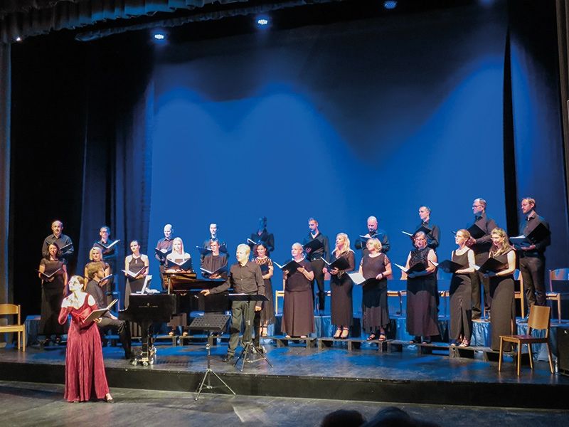 Auch der Konzertverein Musica Viva Vinschgau nimmt nach der Pandemie-Pause wieder seine Tätigkeit auf und präsentierte mit dem Tiroler Vokalensemble NovoCanto Musik und Lieder von Franz Schubert.