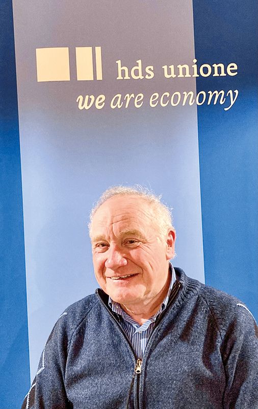 Der Ortsobmann des Wirtschaftsverbandes hds in Graun, Günther Folie
