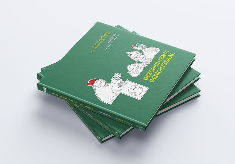 Geschichten aus dem Gerichtssaal Arunda 105 Texte von Peter Tappeiner Zeichnungen von Peppi Tischler Erwin Bernhart, Ulrich Weilander (Hg.) Hardcover, ca. 200 Seiten ISBN: 9 788894 564853 Euro: 29,80
