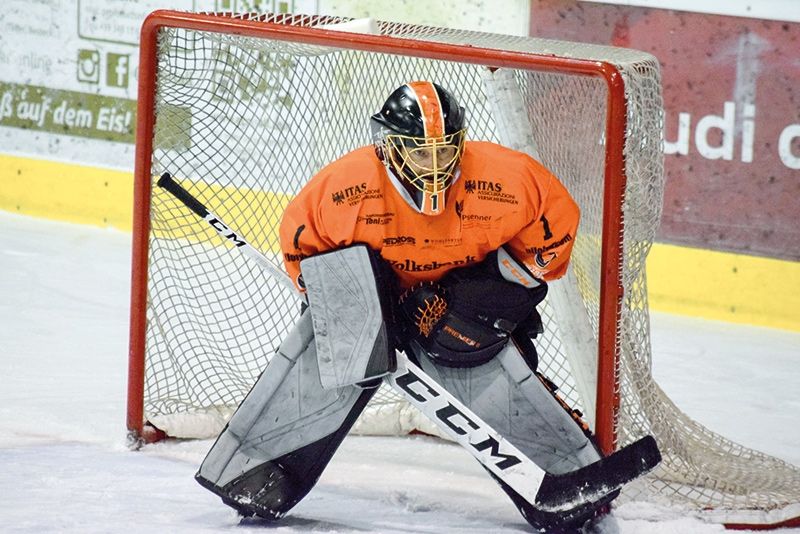 Goalie Johannes Tappeiner zeigte eine starke Leistung
